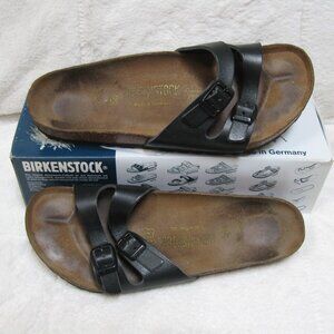 Birkenstock IBIZA Leather Black 40 M US W 9 M 7